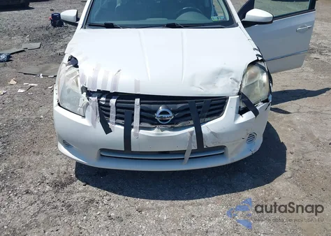 2012 Nissan Sentra 2.0 S z USA, uszkodzony, nr VIN 3N1AB6AP5CL623895